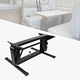 Patas de mesa plegables, mesa plegable para exteriores, pata de mesa ajustable, base de patas de mesa de metal, pata de mesa para caravana, barco, yate y diversas actividades al aire libre (color: n