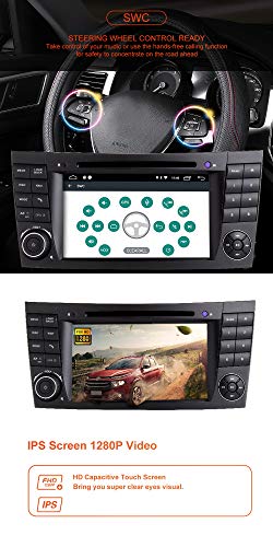 ZLTOOPAI Android 10.0 Autoradio für Mercedes Benz E-Klasse W211 CLS W219 Autoradio GPS Navigation Auto GPS Media Player mit 7 Zoll Touchscreen – Bild 3