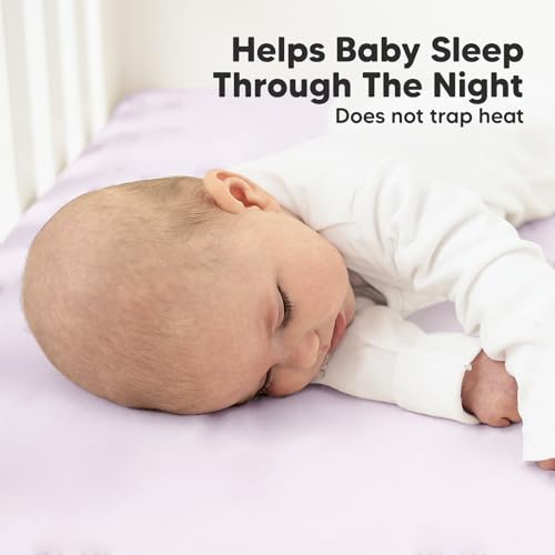 Image of KeaBabies 2-pk Organic Cotton Crib Sheets for Boys Girls 52x28 (Thistle) | Fitted Crib Mattress Sheet Neutral, Breathable Cover for Baby Bed Set, Toddler Mattress, Soft & Cute Prints