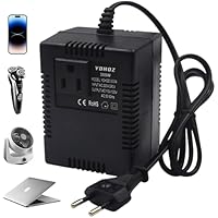 CLIUNT Convertidor de Tensión 220V a 110V, Transformador de