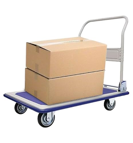 See full amazon price history chart for Cheston Folding Steel Platform Trolley with 4 Wheels I 300 kg Capacity I Collapsible/Folding Handle I Industrial Trolley Cart for Heavy Weight/Material Handling (90 * 61 * 87 cm) Cheston Folding Steel Platform Trolley with 4 Wheels I 300 kg Capacity I Collapsible/Folding Handle I Industrial Trolley Cart for Heavy Weight/Material Handling (90 * 61 * 87 cm) (B0CGRX1NK3) Amazon Price History, Amazon Price Tracker