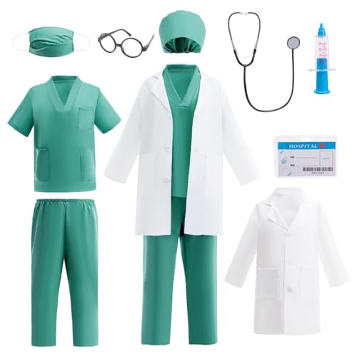 Disfraz infantil de doctor y enfermera Dressy Daisy