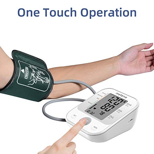 Blood Pressure Monitor Upper Arm，Metene Automatic Accurate Digital BP