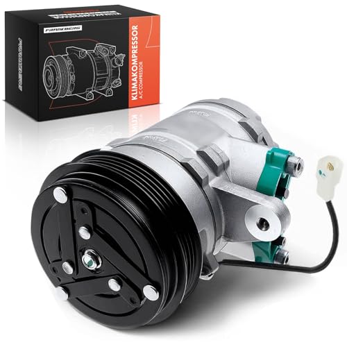 Frankberg Sistemas de aire acondicionado Compresor de aire acondicionado con embrague Gasolina Compatible con Matiz M200 M250 Matiz M100 M150 Spark Replace# 8200436108incl. aceite premezclado