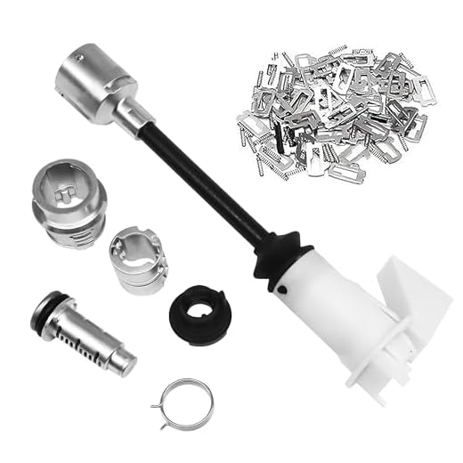 HISports 1343577 Bonnet Release Lock Latch Repair Kit Compatible with Ford Focus MK2 2004 2005 2006 2007 2008 2009 2010 2011 2012 Focus C-MAX 2003 2004 2005 2006 2007 Bonnet Hood Release Lock Latch