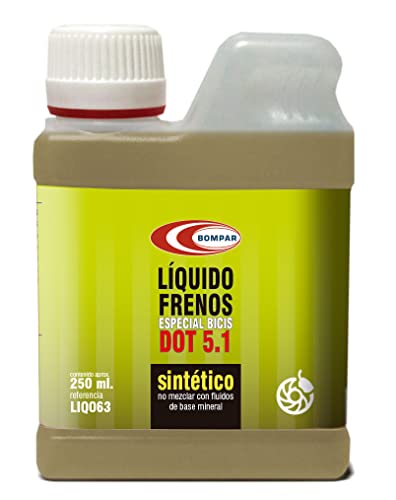 Liquido De Frenos Biodegradable Dot 5.1-250 Ml De 23018