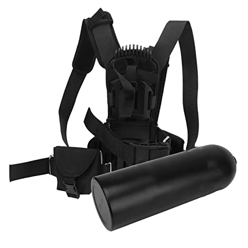 GLOGLOW Holder Backpack, Quick Release Buckles Standard Backpack For Swimming Diving Accessories (4L)