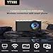 Imagen de Opatiny YT100 Portátil para Mini Proyector 1080p HD con Bluetooth