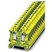 Produktbild Phoenix Safe CONTACT Schutzleiter-Reihenklemme UT 6-PE, 3044157 Grün/Gelb AWG 24 - 8, 50 Stück