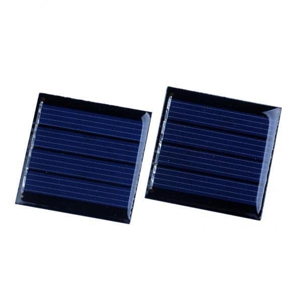 ATORSE Toy 2x2Pieces 5.5V/2V 60mA Polycrystalline Solar Panel for DIY Model Airplane 2V-Toys & Hobbies-Radio Control & Control Line-RC Model Vehicle Parts & Accs-Other RC Parts & Accs-image-41