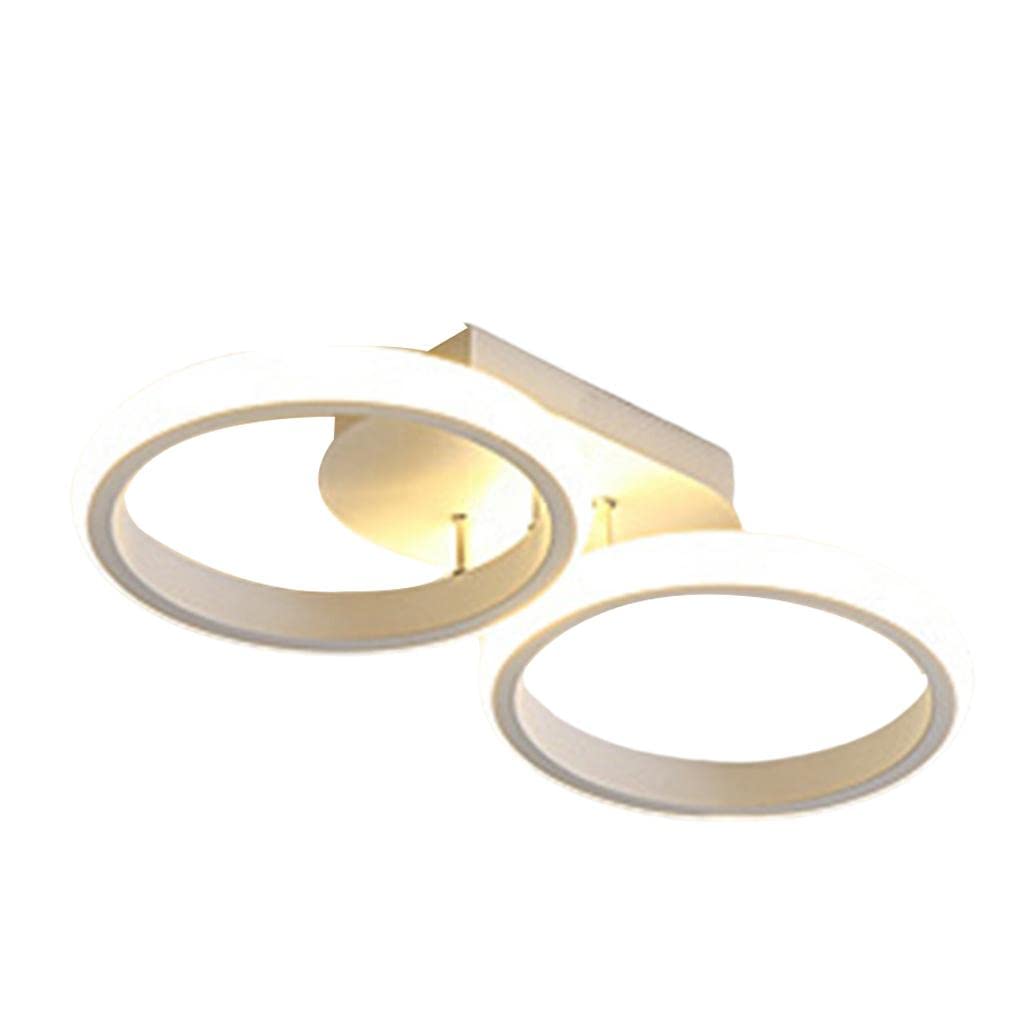 Enakshi® LED Mounted Ceiling Lamp Decorative Lights for Hallway White Round Warm|Home & Garden | Lamps, Lighting & Ceiling Fans | Chandeliers & Ceiling Fixtures-image-45
