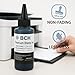 BCH Premium Black Stamp Ink Refill | Quick-Dry Permanent & Waterproof Ink Formula for Self Inking Rubber Stamps, Stamp Pads, Notary Supplies, Stamp Ink | 2.5 oz Bottle – Office & Business Use