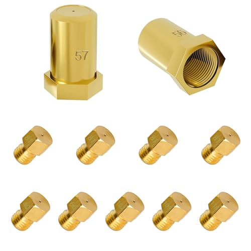 GRLP5 Range Natural Gas to Propane LP Conversion Kit Brass Compatible with Frigidaire replace A22390101 316243720 316243721 316243723 4980407 AP7213138
