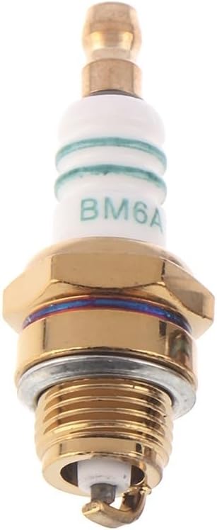 5PCS/10PCS BM6A Spark Plug Glow Plug Standard Spark Plug BM6A Small Engine Replacemnet for 2-Stroke Chainsaw Lawn Mower Strimmer(10PCS)
