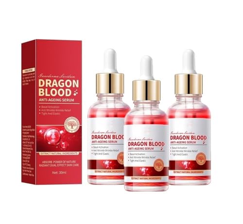 sjfscqr Esencia Facial Antiarrugas Dragon'S Blood, Esencia antienvejecimiento, Crema Dragon'S Blood para el Rostro, suero hidratante Dragon'S Blood