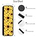 NeuKim Sunflower Cartoon Bee Refrigerator Door Handle Covers Kitchen Appliances Gloves for Microwave Dishwasher Fridge Door Cloth Protector Covers