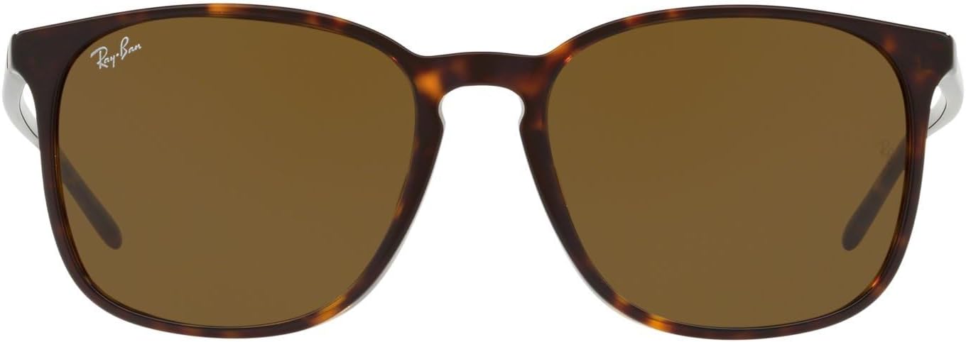 Ray-Ban Unisex Rb4387f Low Bridge Fit Square Sunglasses