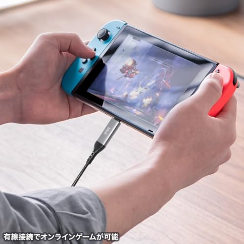 サンワサプライ(Sanwa Supply) USB Type-C LAN変換ケーブル KB-SL6CLAN03BK の商品画像 7