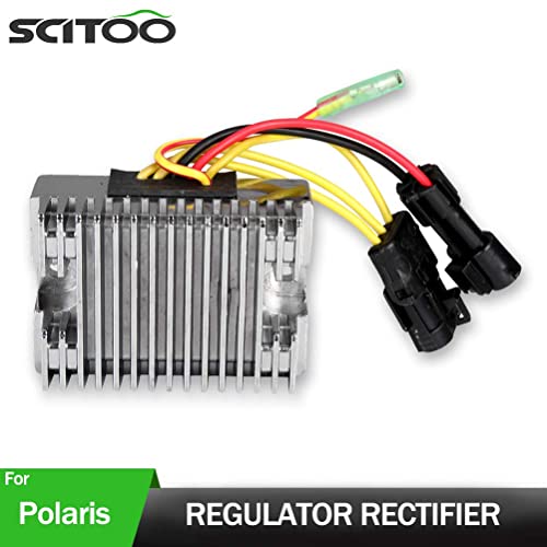 Scitoo 74711-08 489255 Voltage Regulator Rectifier 2010-2014 For Polaris Ranger 400 2010-2012 For Polaris Scrambler 500 #TOP1