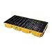 Eagle 1632D Yellow 2 Drum Modular Platform with Drain