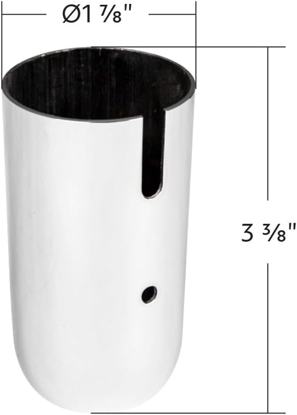 CTW Lower Gear Shift Shaft Cover with Curved Bottom for for Eaton Fuller, Chrome Steel