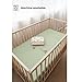 Konssy Muslin Crib Sheets 2 PCS, 100% Cotton Baby Crib Sheets for Standard Crib Mattress (28