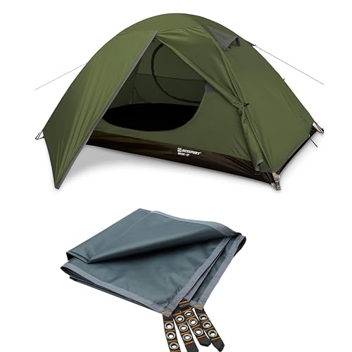 Carpa de camping Besport para 1 persona impermeable miniatura 1