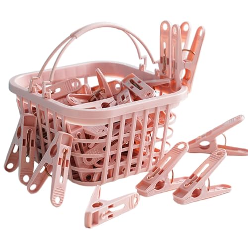 Clips para calcetines de ropa – 30 piezas en conflicto para la fusión a prueba de viento, toma en una tendencia, cierre, ropa interior, sombreros, bolsos, pinzas portátiles para el hogar