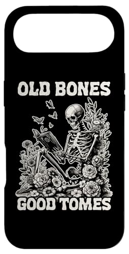 Old Bones Good Tomes Book Lover Bookworm �X�P���g���u�b�N �X�}�z�P�[�X iPhone Air �p