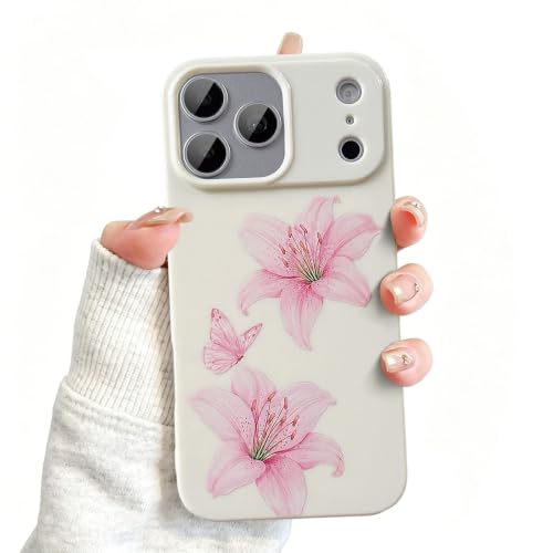 Coque iPhone 17 Pro fleurie rose pour sublimer le style des femmes actives