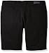 AKADEMIKS Men's Big and Tall Shady Stretch Shorts, Black, 46