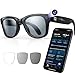 smartia – Gafas Inteligentes con cámara, App incluida en español, Gafas Bluetooth Sonido Hi-Fi, IA GPT 5 integrada por Voz, Smart Glasses fotocromáticas y Traducción Simultánea, Cámara de 33 MP 4K