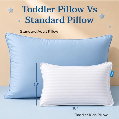 Utopia Bedding Toddler Pillow 2-Pack
