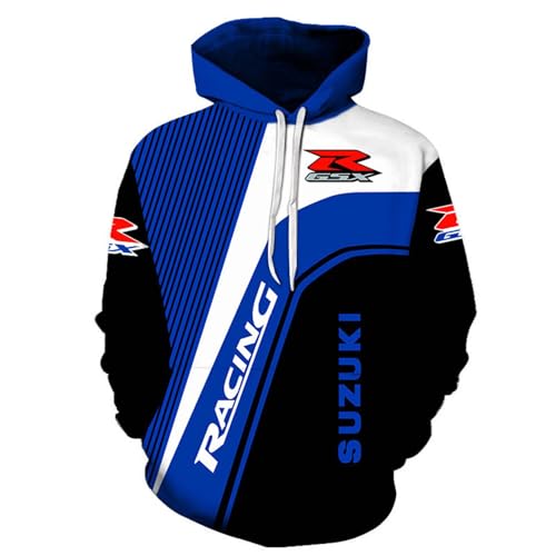 FBWZSAG Felpe con Cappuccio da Uomo per su.ZU.K.I Abbigliamento Sportivo con Cappuccio 3D con Tasche Top Felpa con Cappuccio Primavera Autunno Giacche Maglioni-A||3XL