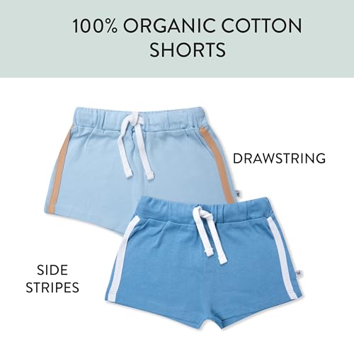 Short cargo et ensemble bébé en coton bio HonestBaby - 2