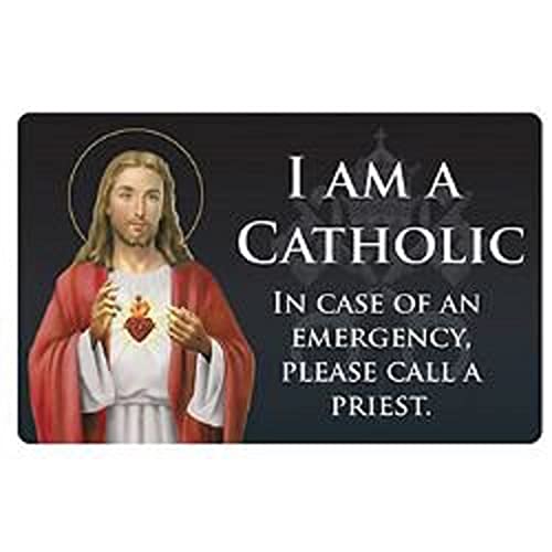 Autom Sacred Heart of Jesus Catholic ID Card