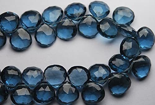 Quartz bleu de Londres en cœur pour sublimer vos tenues de soirée