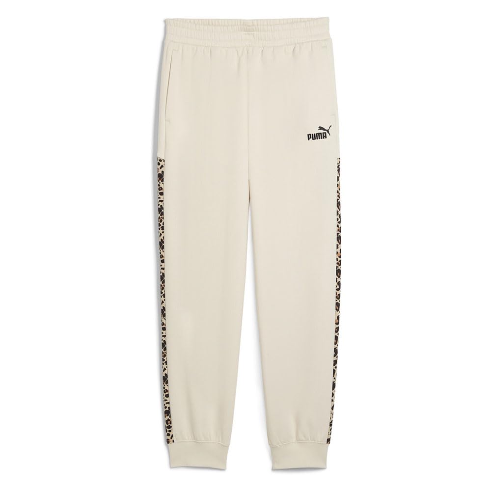 PUMA ESS Graphic Animal Comfort High-Waist Sweatpants FL Cl - Pantalones de Punto Mujer