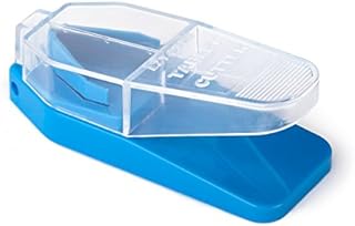 EZY DOSE Pill Cutter and Splitter Cuts Pills, Vitamins, Tablets Stainless Steel Blade Travel Sized Colors may vary, 1 count (pack of 1) (67015)