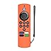 Multitools Accessories Silicone Remote Control Cover for Case For Fire Lite 2022 Voice Control - (Color: Black)