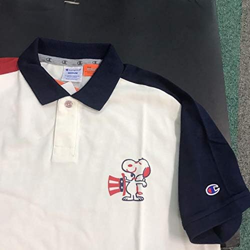 Amazon ビームスゴルフ チャンピオン スヌーピー コラボ ポロシャツ ポロシャツ 通販