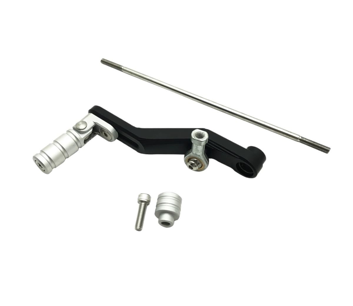 Etfildsbu Silver Motorbike Gear Bar Lever Adjustable Left Gear Shift Lever For Tenere 700 Xtz T700 2019-2023 Motorcycle Accessories Shifter Pedal