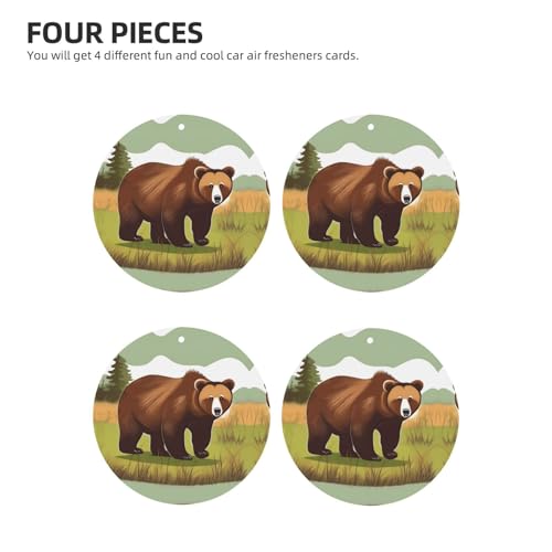 Toallitas aromáticas para auto Brown Bear miniatura 2