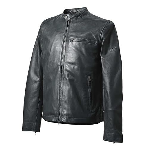 Amazon.co.jp: RIDEZ 本革 レザージャケット バイク 革ジャン