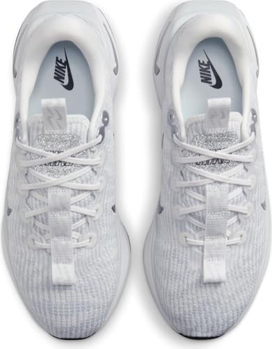 Nike Motiva Premium Women's Walking Shoes (FZ2115-101, Summit White/Pure Platinum/Black/Metallic Silver) Size 104