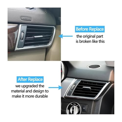 Déflecteur climatisation Benz résout problème ventilation W166 gauche