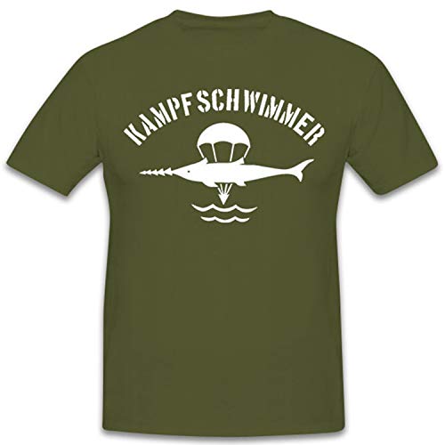 T-shirt militaire homme vert Bundeswehr EKER de qualité supérieure