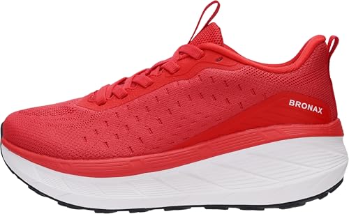 Image of BRONAX Women's Wide Toe Box Shoes | High-Impact Cushion Thick Sole | Comfort for All-Day Walking