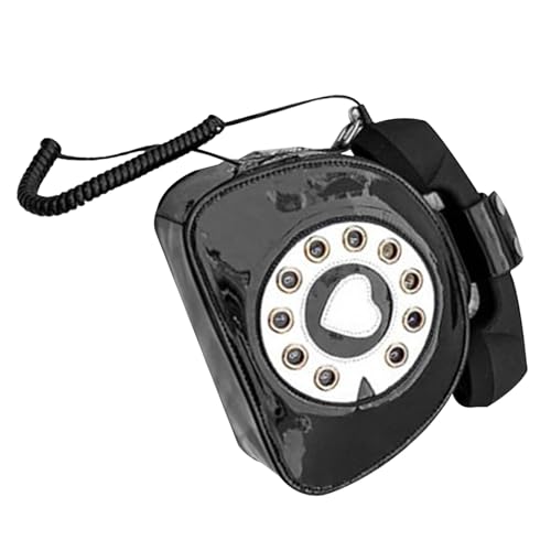 Sac forme téléphone noir Mipcase idéal pour shopping, voyage et pique-niques