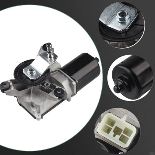 Image of Front Windshield Wiper Motor with delay Function Compatible with Chevy Silverado Blazer C1500 Tahoe Escalade C2500 C3500 K1500 K2500 GMC Yukon 1988-2002 Replace Window Wiper Motor 12368702
